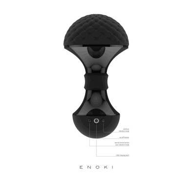 Enoki - Bendable Massager - Black